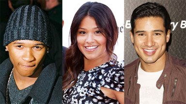 Usher, Gina Rodriguez & Mario Lopez