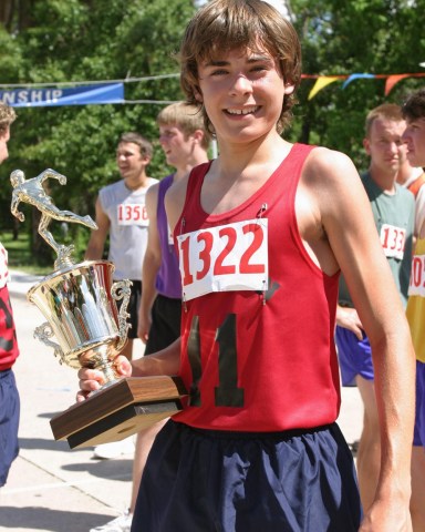 Editorial use only
Mandatory Credit: Photo by ITV/Shutterstock (885411rb)
'Miracle Run'  TV Film -  The Unexpected Journey - Steven Morgan (Zac Efron) carries his trophy.
GTV ARCHIVE