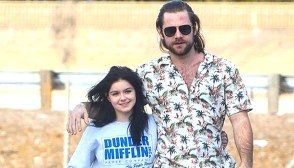 Ariel Winter Luke Benward drive-by birthday