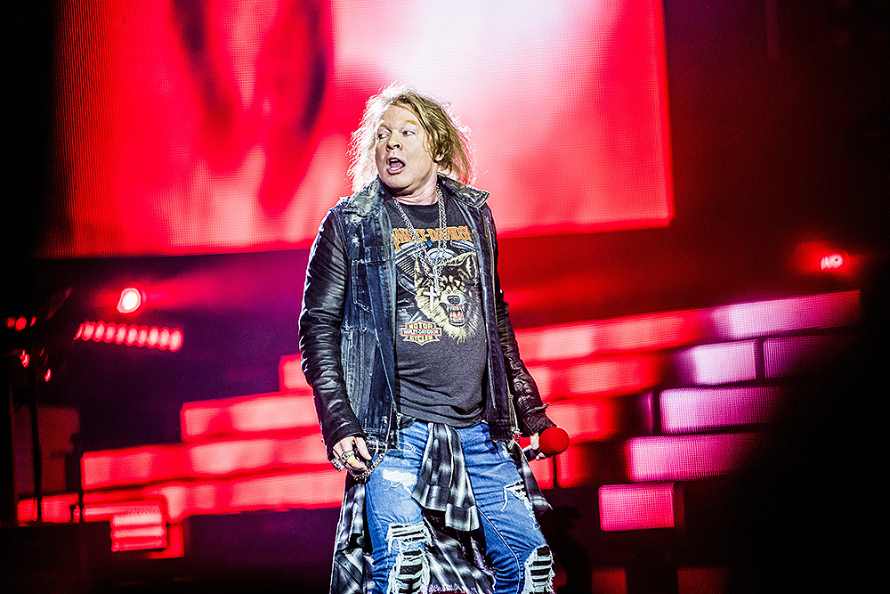 Guns N' Roses in concert, Stockholm, Sweden - 29 Jun 2017