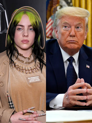 Billie Eilish, Donald Trump