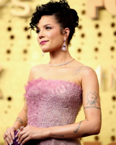 Halsey
71st Annual Primetime Emmy Awards, Arrivals, Microsoft Theatre, Los Angeles, USA - 22 Sep 2019