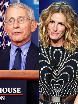 Anthony Fauci Julia Roberts