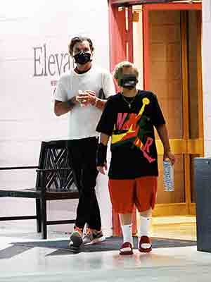 Gavin and Zuma Rossdale