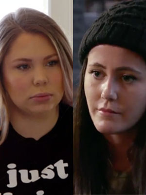 Kailyn Lowry and Jenelle Evans