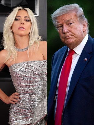 Lady Gaga Donald Trump