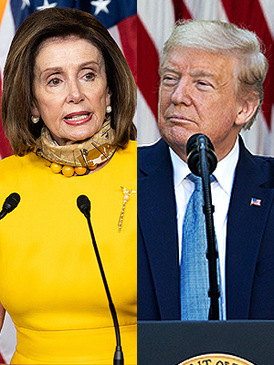 Nancy Pelosi, Donald Trump
