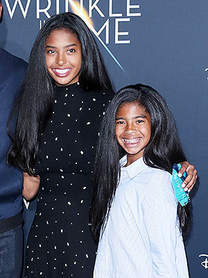 Natalia and Gianna Bryant