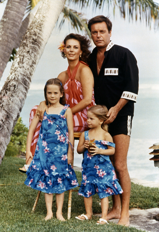Natasha Gregson Wagner, Natalie Wood, Courtney Wagner, Robert Wagner 