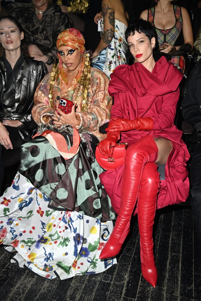 Doja Cat & Halsey at Vivienne Westwood’s show