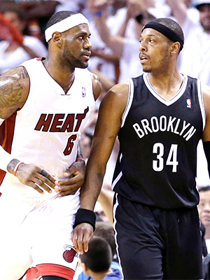 LeBron James Paul Pierce