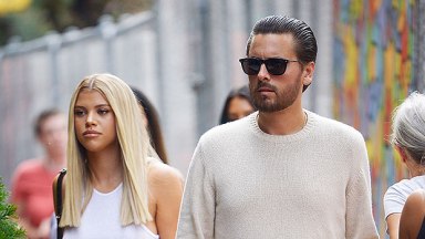 Sofia Richie and Scott Disick