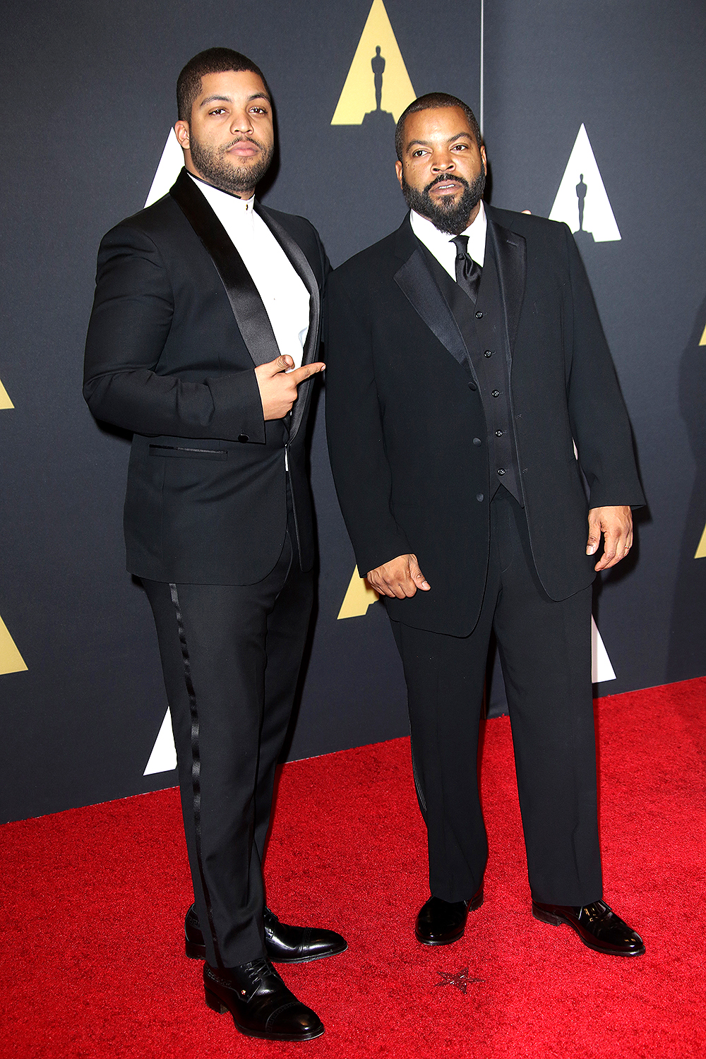 O'Shea Jackson Jr and Ice Cube7th Annual AMPAS Governors Awards, Arrivals, Los Angeles, America - 14 Nov 2015