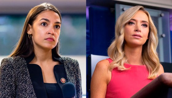 Alexandria Ocasio-Cortez, Kayleigh McEnany