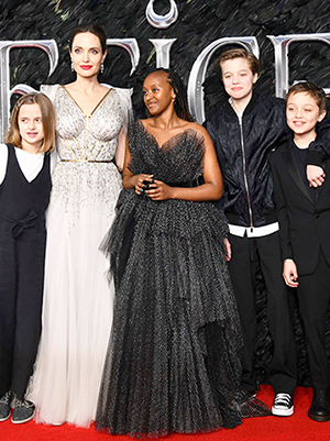 angelina jolie kids