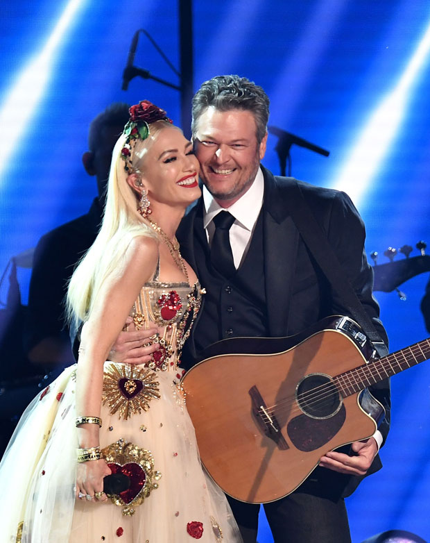 Gwen Stefani and Blake Shelton