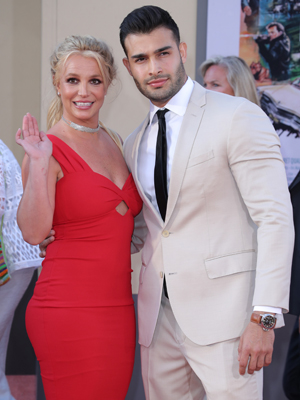 Britney Spears and Sam Asghari
