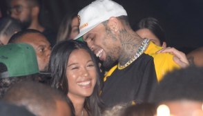 Chris Brown and Ammika Harris