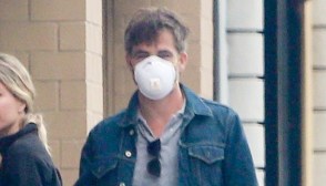 Chris & GF Annabelle Wallis in LA