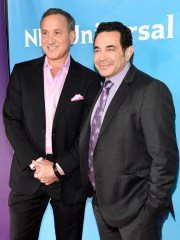 Dr. Terry J. Dubrow, left, and Dr. Paul Nassif arrive at the NBC Universal Summer Press Day at The Langham Huntington Hotel, in Pasadena, Calif
2015 NBC Universal Summer Press Day, Pasadena, USA - 2 Apr 2015