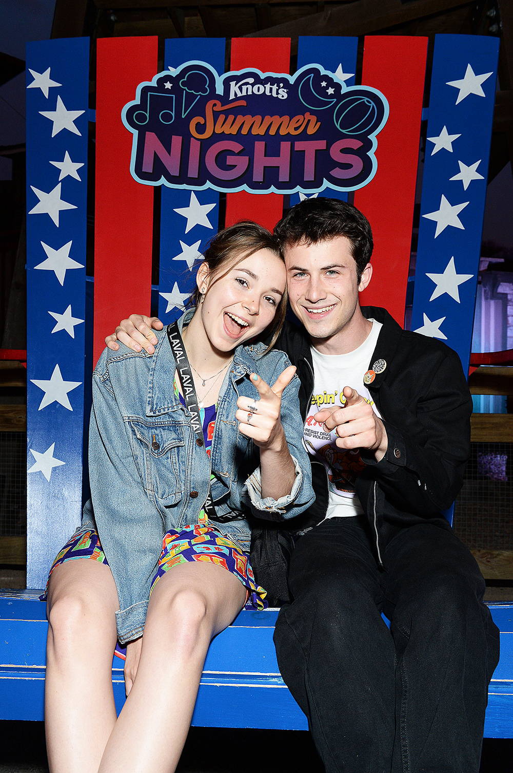 Lydia Night and Dylan MinnetteKnott's Summer Nights at Knott's Berry Farm, California, USA - 29 Jun 2019