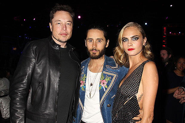 Elon Musk, Cara Delevingne