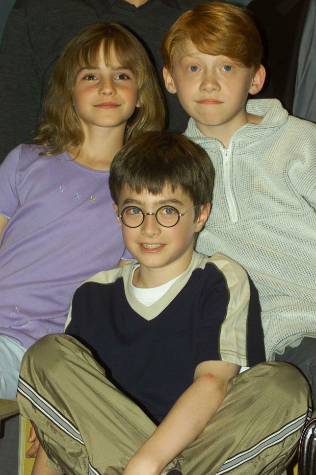 Rupert Grint, Daniel Radcliffe, Emma Watson