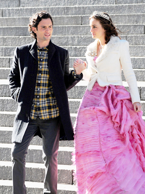 'Gossip Girl' wardrobe malfunction