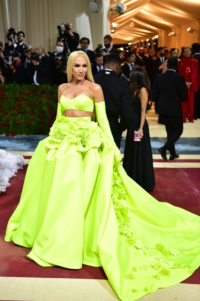 Gwen Stefani At The 2022 Met Gala