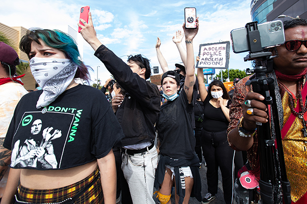 Halsey Protesting