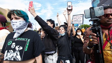 Halsey Protesting