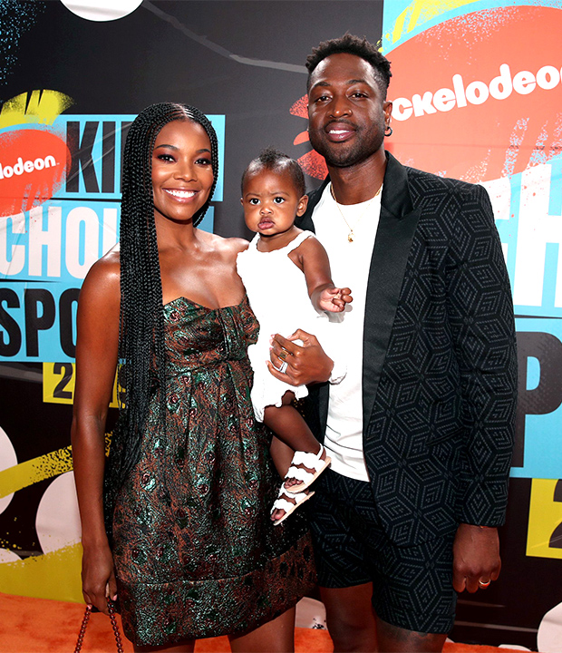 Gabrielle Union, Dwyane Wade, Kaavia Wade