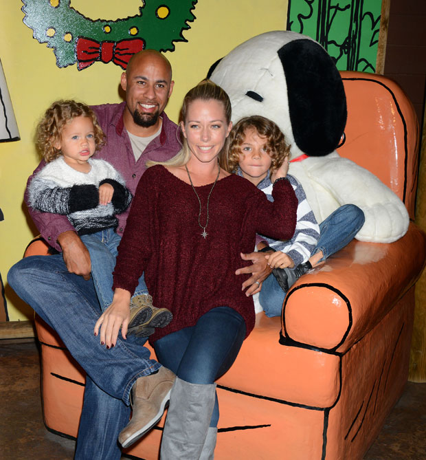 Kendra Wilkinson, Hank Baskett, Kids