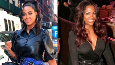 Kenya Moore and Kandi Buruss