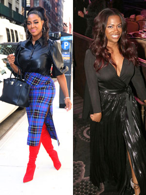 Kenya Moore and Kandi Burruss