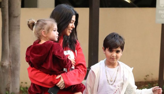 Kourtney Kardashian, Mason Disick, Reign Disick