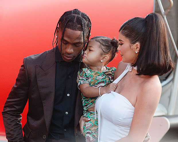 Travis Scott, Stormi Webster, Kylie Jenner