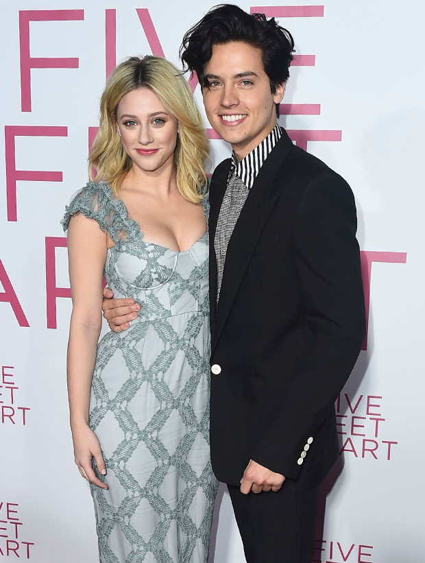 Lili Reinhart & Cole Sprouse on the red carpet