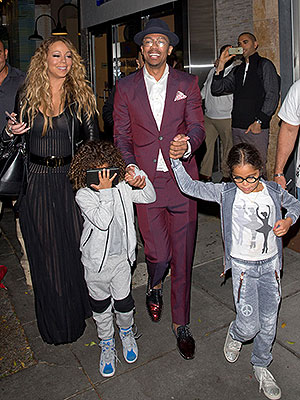 Nick Cannon, Mariah Carey and their twins