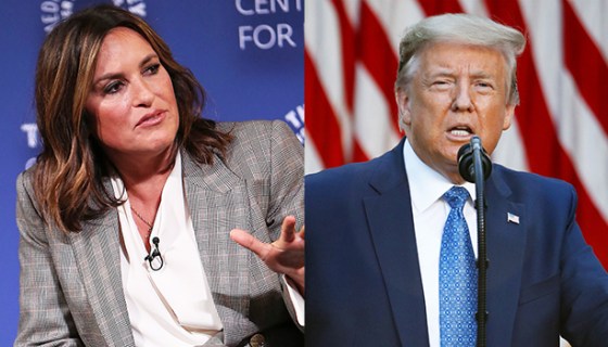 Mariska Hargitay & Donald Trump