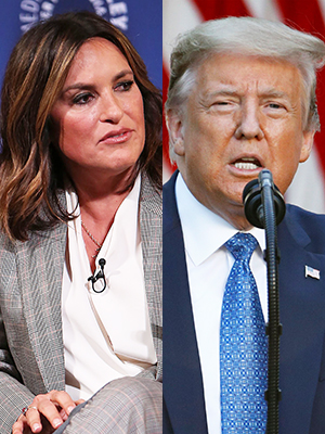 Mariska Hargitay & Donald Trump