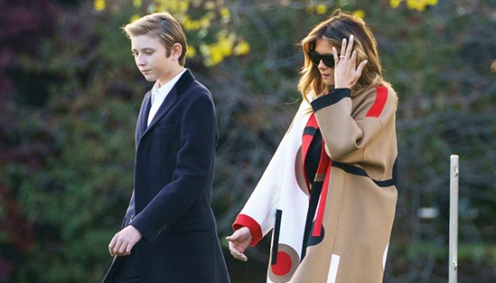 Melania Trump Barron Trump