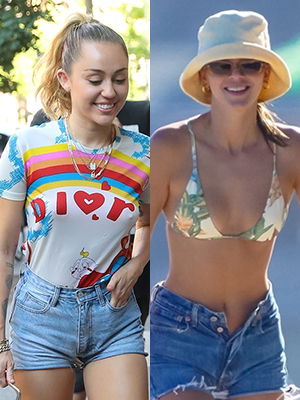 Miley Cyrus, Kendall Jenner