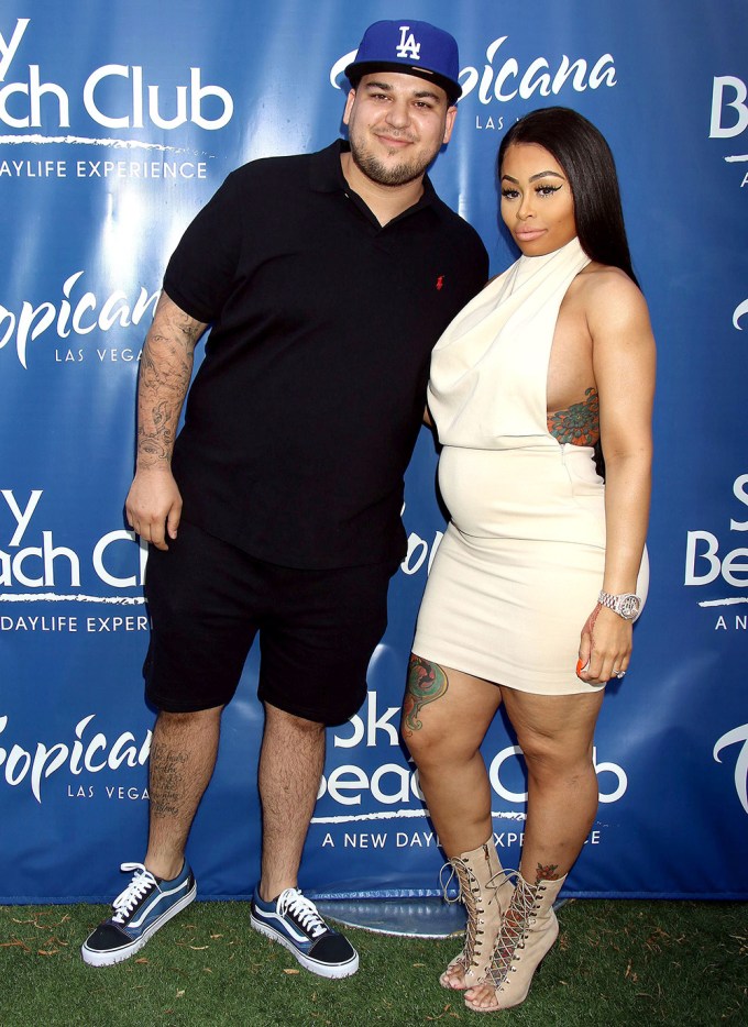 Rob & Blac Chyna In 2016