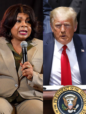 April Ryan, Donald Trump