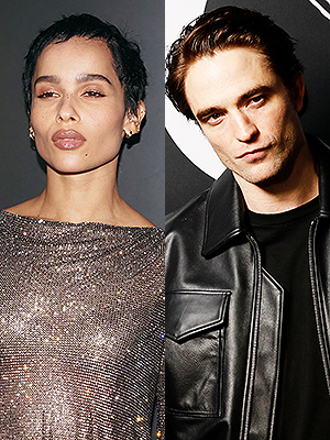 Zoe Kravitz and Robert Pattinson