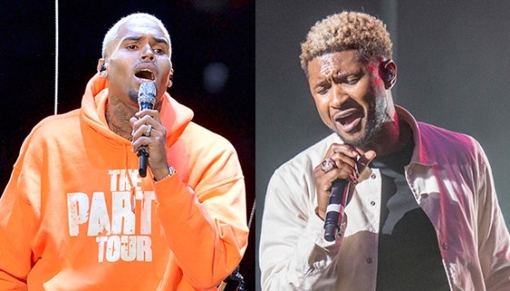 Chris Brown Usher