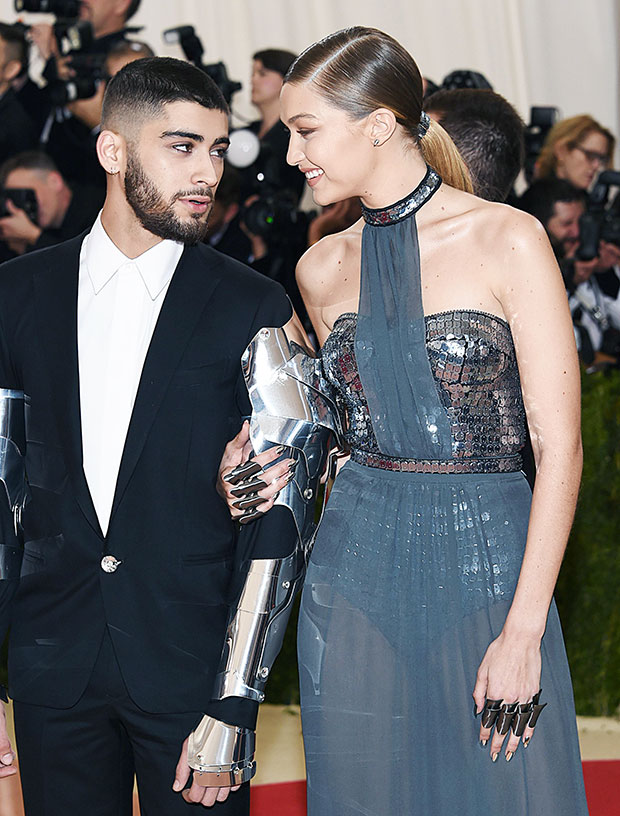 Gigi Hadid & Zayn Malik at the Met Gala