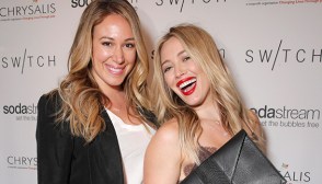 Hilary and Haylie Duff