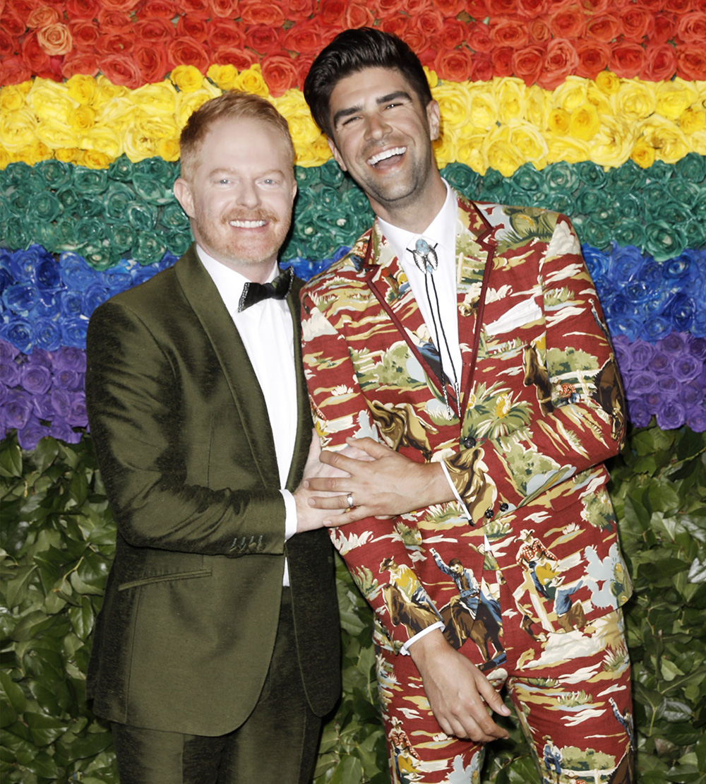 Jesse Tyler Ferguson justin Mikita 73rd Annual Tony Awards, Arrivals, Radio City Music Hall, New York 2019